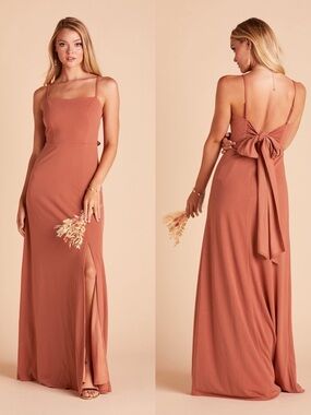 BIRDY GREY Benny Dress In Terracotta